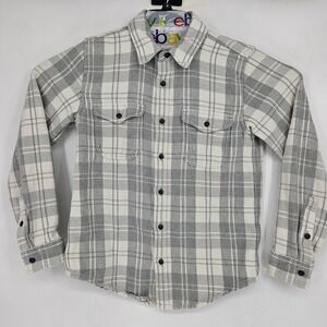 Outerknown Flannel Shirt Mens Medium Button Up Long Sleeve Preppy Casual Plaid